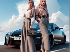 gaya busana ootd
