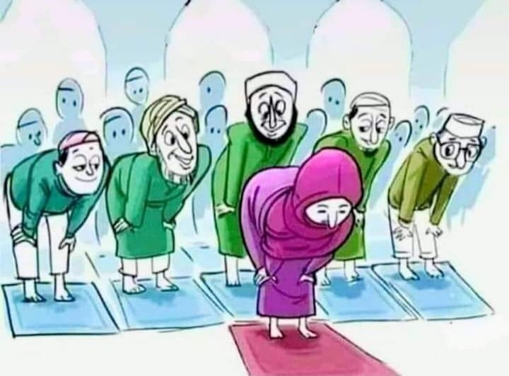 imam sholat perempuan