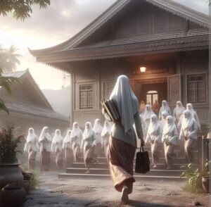 mengajar