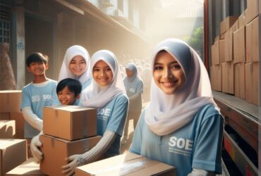 mendukung panti asuhan
