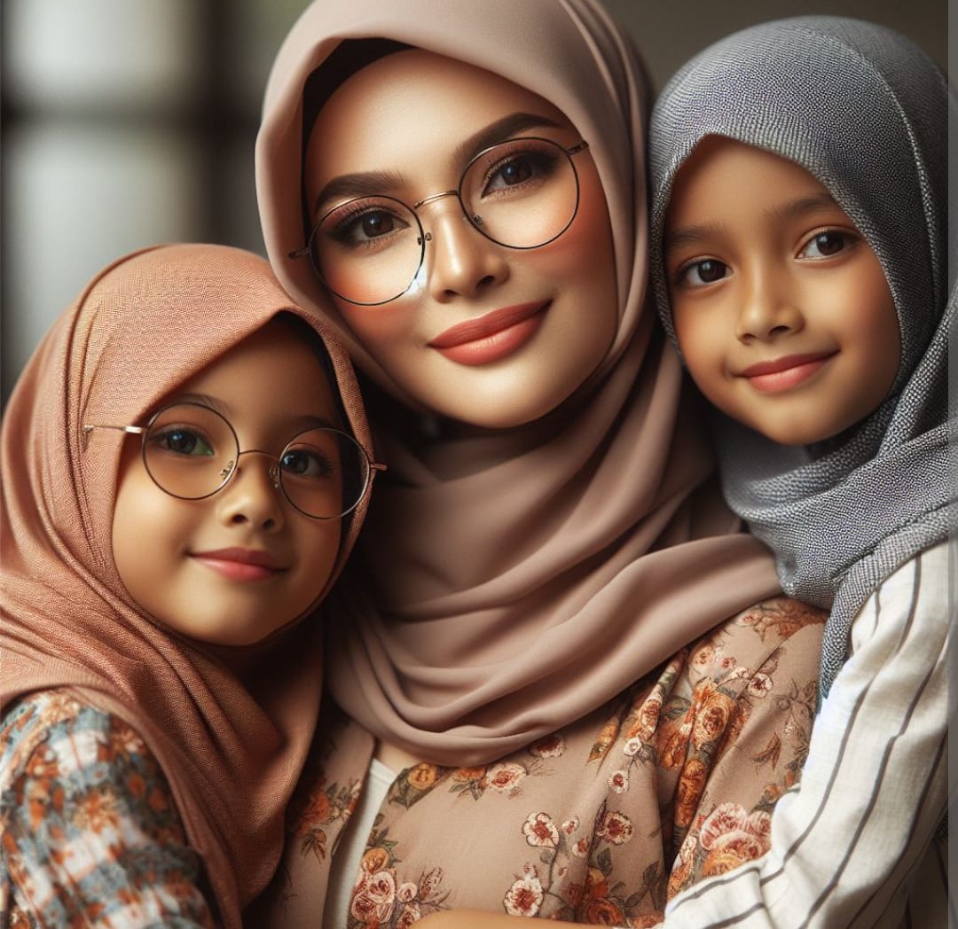 anak panti asuhan dengan pengasuh