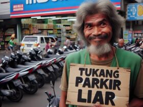 tukang parkir liar