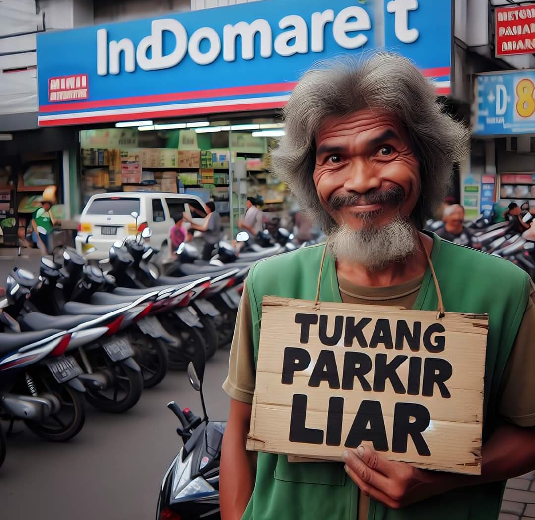 tukang parkir liar