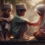 kesedihan anak yatim