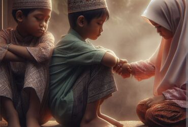 kesedihan anak yatim